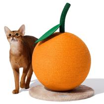 Arranhador para gatos VETRESKA Orange Cat Scratcher com sisal