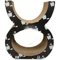 Arranhador Pet star Russia para gatos cor:PRETO