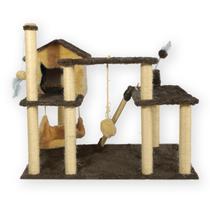Arranhador Playground Casa Gatos Grande ModularparaGatil