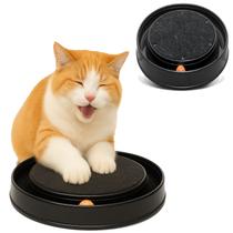 Arranhador Redondo Gato Bolinha Brinquedo Grande Preto