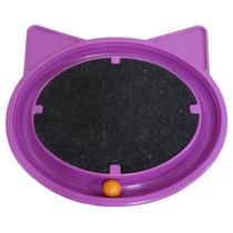 Arranhador Redondo Gato com Bolinha Anti Stresse Brinquedo Cat Relax Pop Rosa Furacão Pet 0830