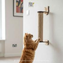 Arranhador Sisal Para Gatos Poste Vertical Parede Brinquedo Corda Protetor Juta