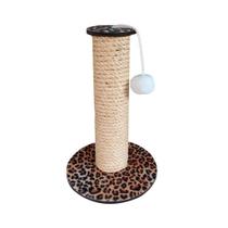 Arranhador Sisal Pelúcia Onça para Gatos Hello Pet