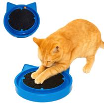 Arranhador Super Cat Relax Grande Carpete Gato Bolinha Azul