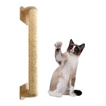 Arranhador Vertical De Parede Para Gatos Em Sisal Poste 53cm
