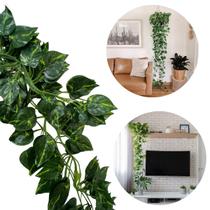 Arranjo Artificial Heras Verde Pendente de Planta Decoração