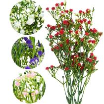 Arranjo Buquê de Flores Mosquitinho Artificial Para Decoração - Castela