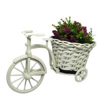 Arranjo Buque de Lavanda com Bicicleta Grande Decorativa Arranjo Buque de Lavanda com Bicicleta Grande Decorativa