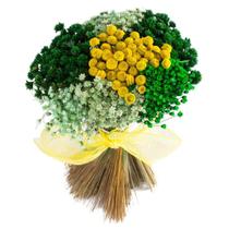 Arranjo Buquê flor desidratadas Buquê Di Pé By de_decora