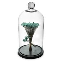 Arranjo de Flores Secas Sempre Viva na Cupula V2 Ht Arranjo de Flores Secas Sempre Viva na Cupula V2 Ht