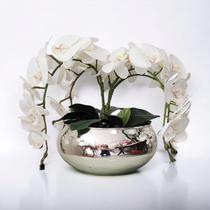 Arranjo de Mesa com 4 Orquídeas - Decoração Elegante