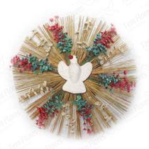 Arranjo Divino Espirito Santo Artesanal Flores Secas Arranjo Divino Espirito Santo Artesanal Flores Secas