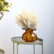 Arranjo Flor Artificial Branca Vaso Trouxinha Âmbar Formosinha