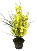 arranjo flor artificial amarela chuva de ouro no vaso em Promoção no  Magazine Luiza
