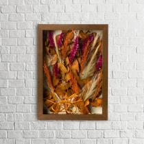 Arranjo no Quadro Flores Secas Eucalipto 21x30 Arranjo no Quadro Flores Secas Eucalipto 21x30