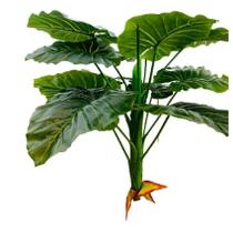 Arranjo Planta Artificial Folhagem De Plástico 75cm Arranjo Planta Artificial Folhagem De Plástico 75cm