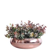 Arranjo Vaso Espelhado Centro de Mesa Verdinhos Artificial Arranjo Vaso Espelhado Centro de Mesa Verdinhos Artificial