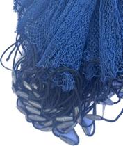 Arrastao malha 12mm Fio 210/6 lambari camarão 15 Mts Com Funil