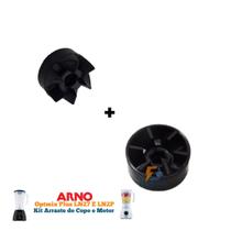 Arraste Acoplamento do Copo e Motor para Liquidificador Arno Optmix Plus LN27 e LN2P