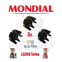 Arraste do Copo 3 Peças Liquidificador Mondial L1-200 Turbo