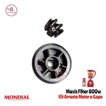 Arraste do Copo e do Motor Liquidificador Mondial Maxis Filter L-76 Arraste do Copo e do Motor Liquidificador Mondial Maxis Filter L-76