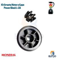 Arraste do Copo e do Motor Liquidificador Mondial Power L28