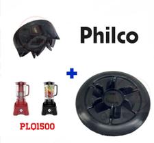 Arraste do Copo e Do Motor Liquidificador Philco PLQ1500
