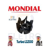 Arraste do Copo Liquidificador Mondial L1200 Turbo Inox