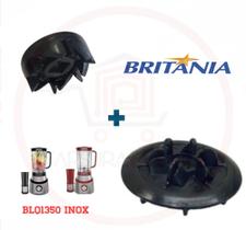 Arraste do Motor e Do Copo Liquidificador Britania BLQ1350 Inox