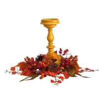 Arreglo de Candelabro Artificial Cosecha Otoñal Casi Natural