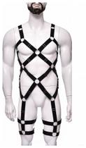 Arreio body harness figurino masculino corpo inteiro ligas elastico bibi - Almah Fashion