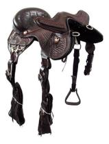 Arreio Cutuco De Cabeça 3 Argolas Vinho Inox Todo Artesanal Luxo