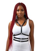Arreio Harness Corporal Feminino C/ Fivelas Ajustáveis