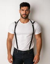 Arreio Harness Masculino Suspensório em material sintético Arreio Harness Masculino Suspensório em material sintético
