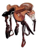 Arreio Havana De Argola Com Cabeça Muladeiro Arriado Completo Cavalo