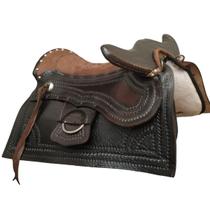 Arreio Macio com Cabeça e Ferragens de Inox - Couro Genuíno