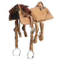 Arreio para Cavalo Piraju Completo Assento 17" A Pantaneira 36969