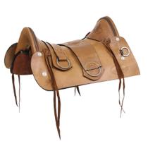 Arreio para Cavalo São Paulo em Couro Assento 18" A Pantaneira 36975 Arreio para Cavalo São Paulo em Couro Assento 18" A Pantaneira 36975