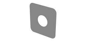 Arremate de Forro 110mm Inox