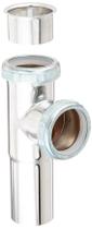 Arremate Plumb Pak PP17CP Center Outlet Tee cromado de 1,5"