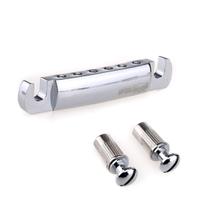 Arremate Tune-o-matic Stop com espaçamento de cordas para Les Paul