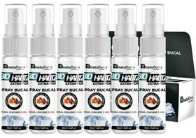 ARROMATIZANTE BUCAL EXTRA FORTE BIO HALITZ SPRAY 18ml NATUFLORES kIT 6un