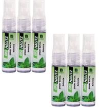 ARROMATIZANTE BUCAL MENTA BIO HALITZ SPRAY 18ml NATUFLORES Kit 6un