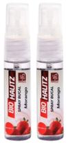ARROMATIZANTE BUCAL MORANGO BIO HALITZ SPRAY 18ml NATUFLORES Kit 2un