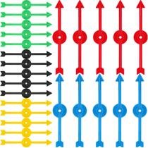 Arrow Spinners CHENGU 4 polegadas e 25 peças em 5 cores para jogos