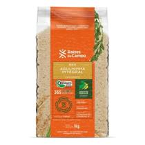 Arroz Agulhinha Integral Orgânico Raízes do Campo 1kg