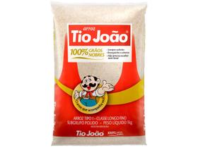 Arroz Agulhinha Tio João 1kg