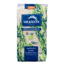 Arroz Agulinha Polido Orgânico Biodinâmico Volkmann 1kg