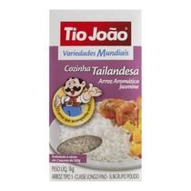 Arroz aromático Jasmine TIO JOÃO 1kg