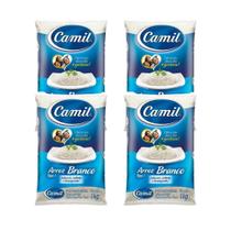 Arroz Branco Tipo 1 Camil Pacote 1kg - 4 unidades